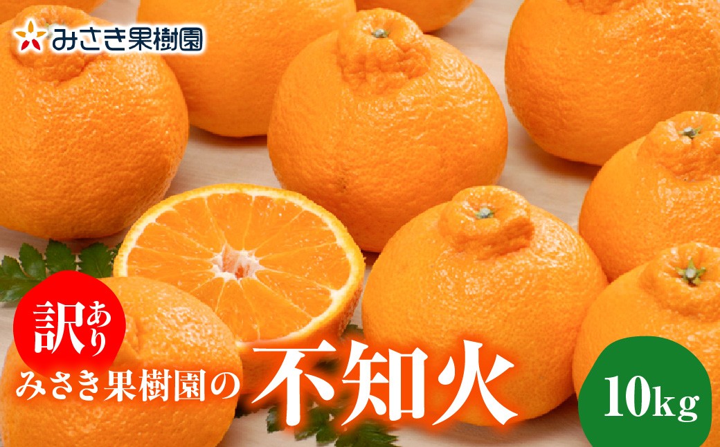 
                  【先行受付】【訳あり】みさき果樹園の不知火10kg【C21-61】YWTBC042
                