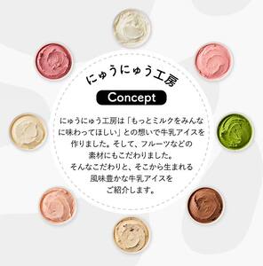 【累計1.8万個突破！】アイスクリーム詰め合わせ【オリジナルミルク（10個）】012AE02N.／アイス スイーツ デザート 牛乳アイス ミルク にゅうにゅう工房 冷凍 セット 冷菓