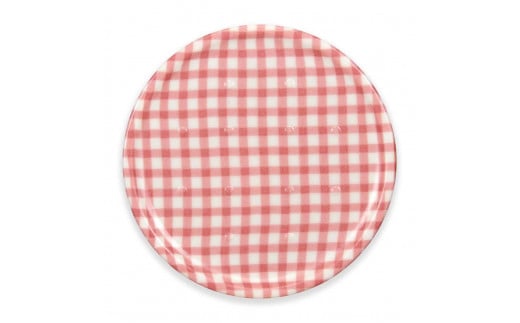 タツクラフト コースター チェック ピンク