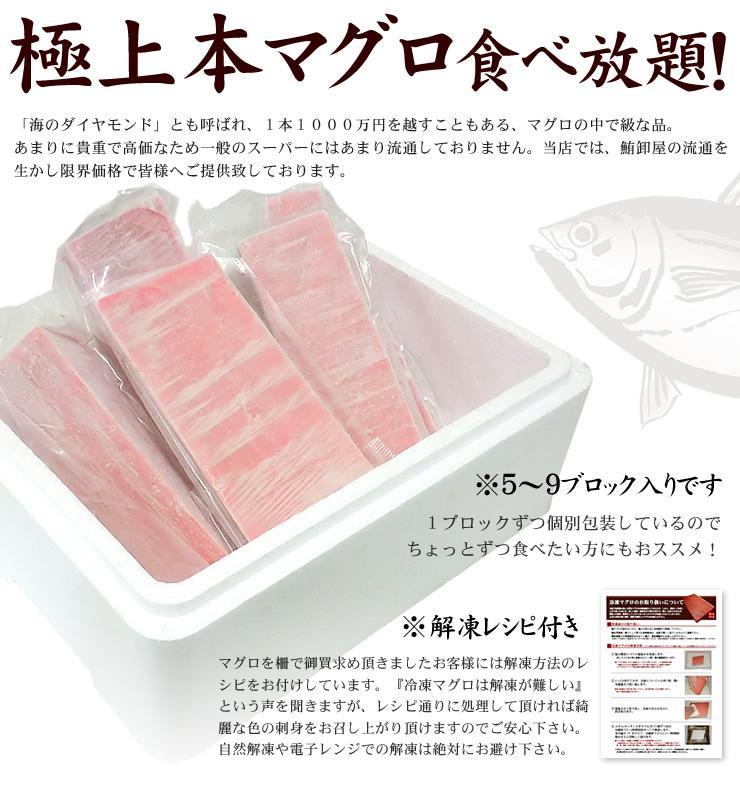【定期便/計12回】本マグロ赤身1kg（12kg）【DG010-t12】|いわき市 ふるさと納税 株式会社東日本貿易 鮪 本鮪 本まぐろ マグロ 刺し身 さしみ さかな 海鮮 寿司 解凍レシピ付 【定