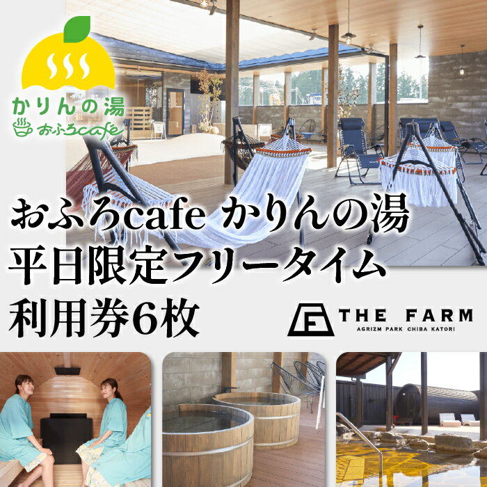 【ふるさと納税】 おふろcaf?かりんの湯　平日限定フリータイム利用券6枚 TFM011