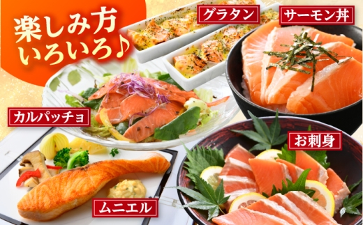 国産 ふくいサーモン 200g×4パック 合計800g  【配送不可地域：北海道・沖縄・離島】  [BFAA075] 