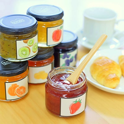 2023年6月発送開始『定期便』無添加フルーツジャム詰め合わせ6個セット毎月発送全10回