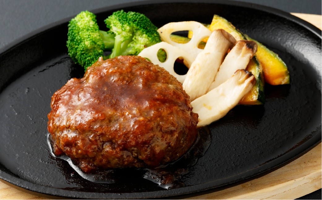 国産合挽手ごねハンバーグ和風おろしソース
