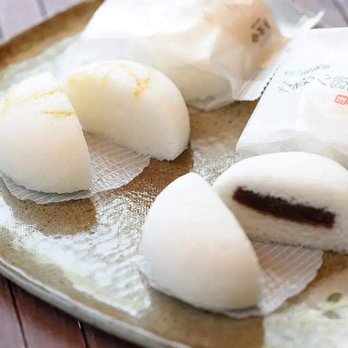 【お中元】 鹿児島銘菓 かるかん 食べ比べ 20個「かるかん饅頭（あんこ入り）10個」と 「サワーポメロの果皮を使用した極かるかん（あんこ無し）10個」詰め合わせ 冷蔵 鹿児島 自然薯 かるかん 食べ