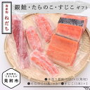 【ふるさと納税】 魚介類 セット 鮭 5切 たらこ 3腹 すじこ 1本 冷凍 魚 切り身 ご飯のお供 銀鮭 さけ しゃけ サーモン 海戦 お中元　贈答用 送料無料 新潟県 見附市