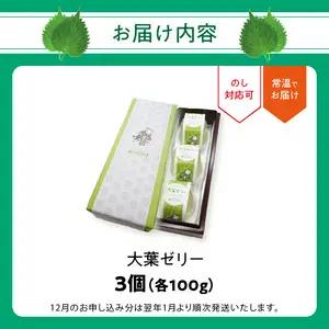 大葉ゼリー 3個入り J05007