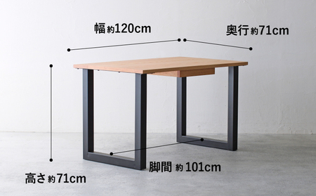 デスク 木製 オーク材 テーブル 引き出し デスク