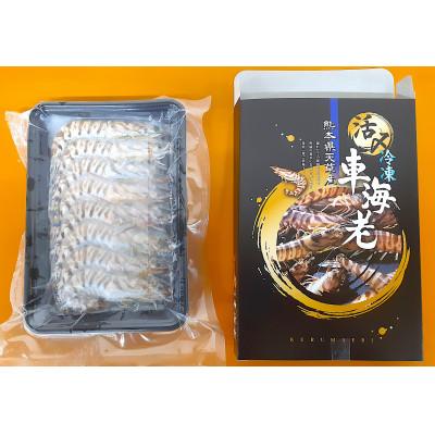 ふるさと納税 上天草市 天草産 活〆 冷凍 車海老　250g×1パック(8〜12尾) 【フジオカ】 |  | 01