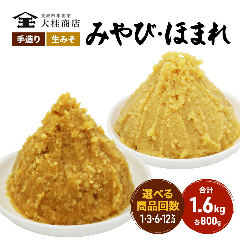 【ふるさと納税】（C） 味噌 無添加 信州味噌 こだわり セット 本当に良いものを少し 吟醸 大吟醸 各 800g 計 1.6kg みそ 詰め合わせ ミソ 米みそ 信州 信州みそ 米味噌 調味料 国産原料 長野県 長野 上田市 上田 株式会社大桂商店　【 長野県上田市 】