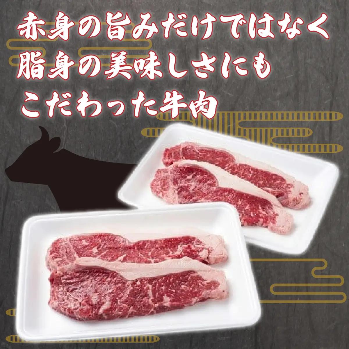 とかち鹿追牛ロースステーキ（Cセット） 180g×4 SKA005 【 人気 おすすめ  北海道  送料無料 】