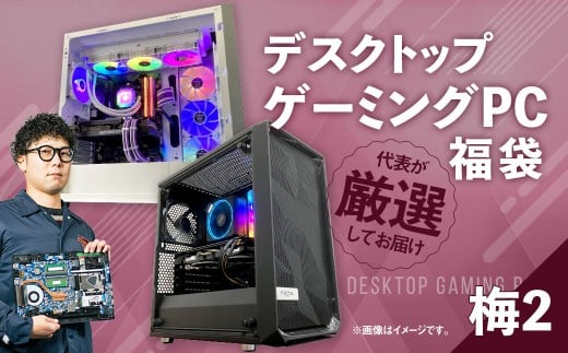 何が届くかお楽しみ！ デスクトップ ゲーミング PC 福袋 ”梅2” 1台  おまかせ Windows11 Windows Gaming パソコン 岡山県 奈義町