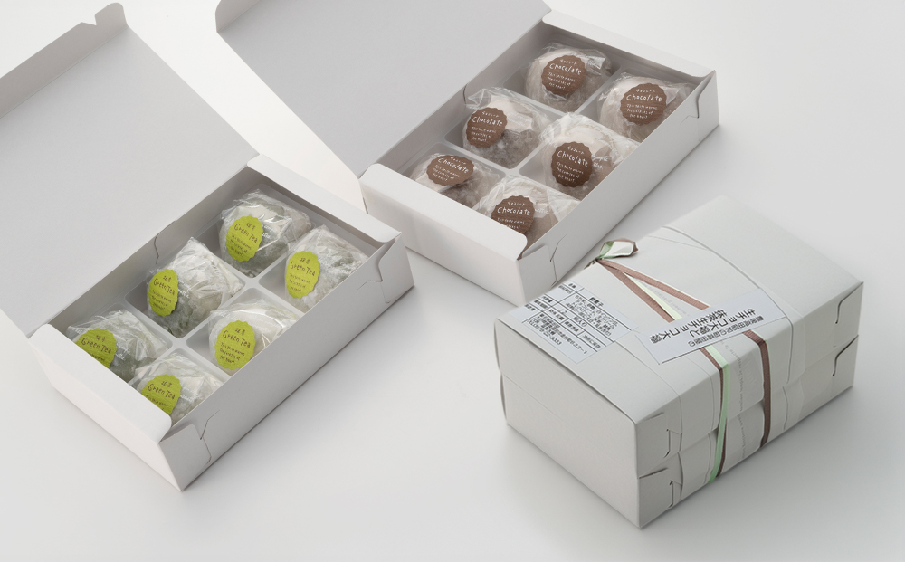 生チョコ大福、抹茶生クリーム大福詰合せ（12個入）