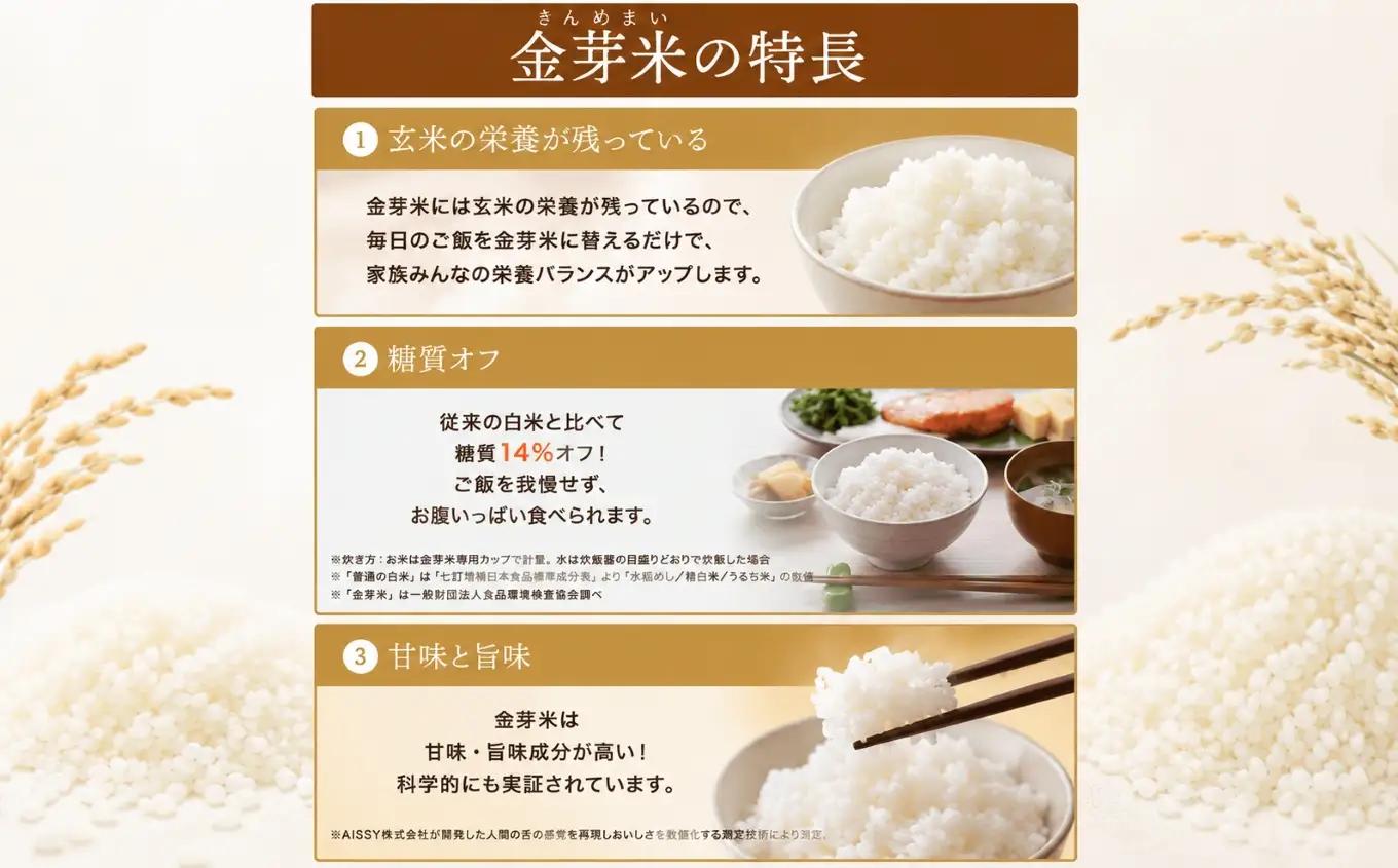 【 金芽米 】愛知県 美浜町産 にじのきらめき 5kg×2袋 無洗米｜米 糖質オフ