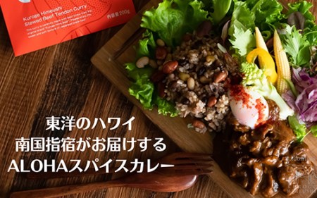 指宿育ち 黒毛 姫牛ALOHA スパイスカレー 200g×5袋セット Meat you IB029-009 カレー カレー カレー カレー カレー