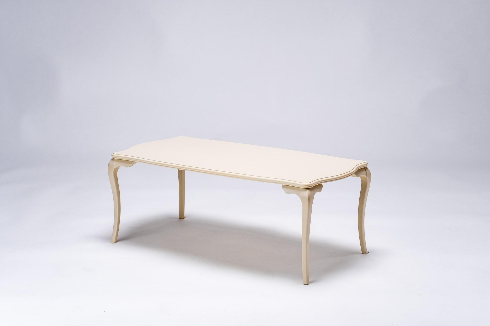【ホワイト】松永工房 Petit. Continue プティ・ダイニングテーブル ミニチュア家具 1／3家具 ドール家具 ドール 40～60センチ対応 インテリア アンティーク家具 木製 テーブル ダ