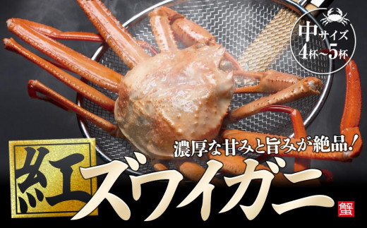 【復興支援】紅ズワイガ二・中サイズ