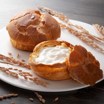 【定期便】グルテンフリー、米粉100％美「米粉シュークリーム」9個　（3回隔月発送）【 シュークリーム 菓子 お菓子 おかし スイーツ デザート 洋菓子 旭川 北海道 人気 お楽しみ セット 食品 】