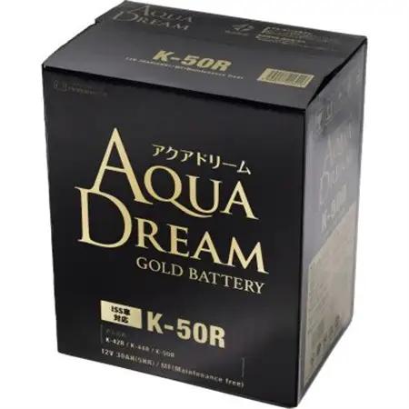 AQUADREAM GOLD 自動車始動用バッテリー ISS車対応  K-50R 1個_家電製品 アウトドア・カー用品  _【配送不可地域：沖縄県】【1608327】