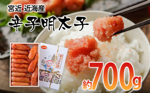 
宮近 近海産 辛子明太子(約700g)【田川市】
