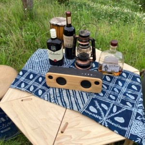 HEXA-TABLE【なごむ】[ テーブル アウトドア キャンプ バーベキュー BBQ 軽量 収納 コンパクト ] ヘキサテーブル 6角形 折り畳み 無塗装品 着色 塗装 自由 針葉樹構造用合板 12