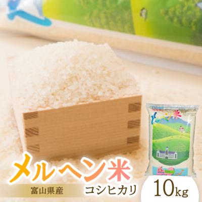 ふるさと納税 小矢部市 富山県産メルヘン米コシヒカリ10kg(精米10kg)