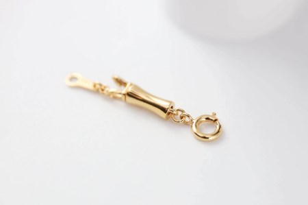 〈ネックレス着脱を３秒に〉後付け留め金具【Sashi-com】男女兼用/SCL516GM