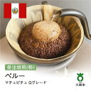 【ふるさと納税】[粉] #5 受注焙煎！310g ペルー マチュピチュ Qグレード 珈琲粉 コーヒー粉 自家焙煎 | 珈琲 コーヒー 焙煎 カフェ 大阪府大東市