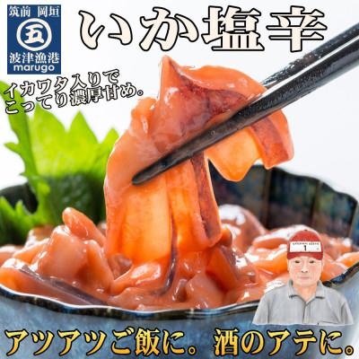 ふるさと納税 岡垣町 いか塩辛10食セット(岡垣町)