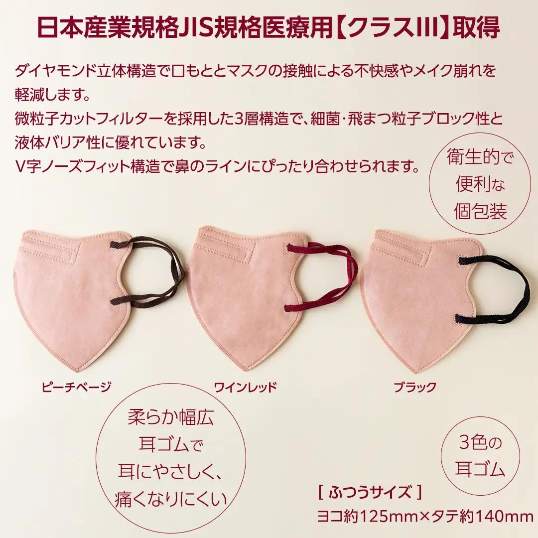 医療用マスク コモドサージカル3Dバイカラーマスク ふつうサイズ 3色アソート 30枚×10個セット [ 4589818059685 ] サージカル 3D立体構造 医療用 マスク工業会 医療用マスクク