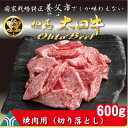 【ふるさと納税】訳あり 但馬 太田牛 焼肉用(切り落とし) 600g OY1【配送不可地域：離島】【1551652】