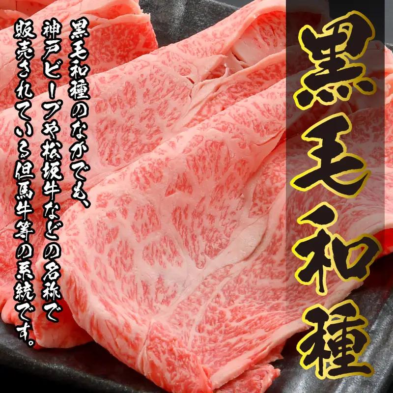 福井県内産若狭牛とろけるすき焼　しゃぶしゃぶ(600g) [B-012009]