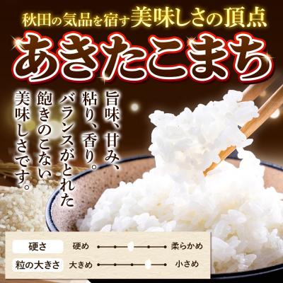 ふるさと納税 秋田市 《令和7年産》定期便2ヶ月 あきたこまち 5kg 玄米|15_mge-010502g |  | 03