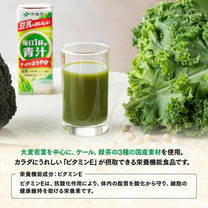 伊藤園 毎日１杯の青汁 まろやか豆乳ミックス（紙パック）200ml×48本【6ヶ月定期便】 【 全6回 伊藤園 飲料類 青汁飲料 低カロリー ジュース 飲みもの】