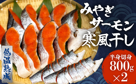 鮭 切り身 みやぎ サーモン 寒風干し 800g×2 宮城県産銀鮭 銀鮭 切身 冷凍 国産 サーモン サーモン サーモン サーモン サーモン サーモン 宮城県 石巻市