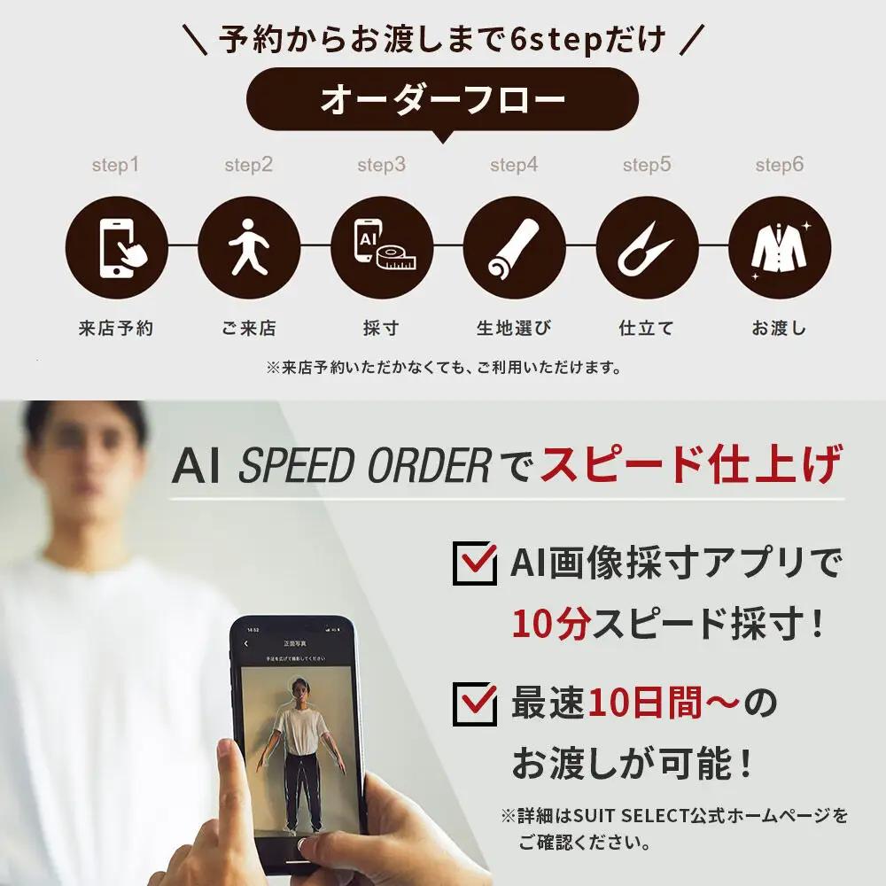 【全国のスーツセレクトにて採寸可能】お仕立て補助券 90,000円分＜レターパックライト＞
