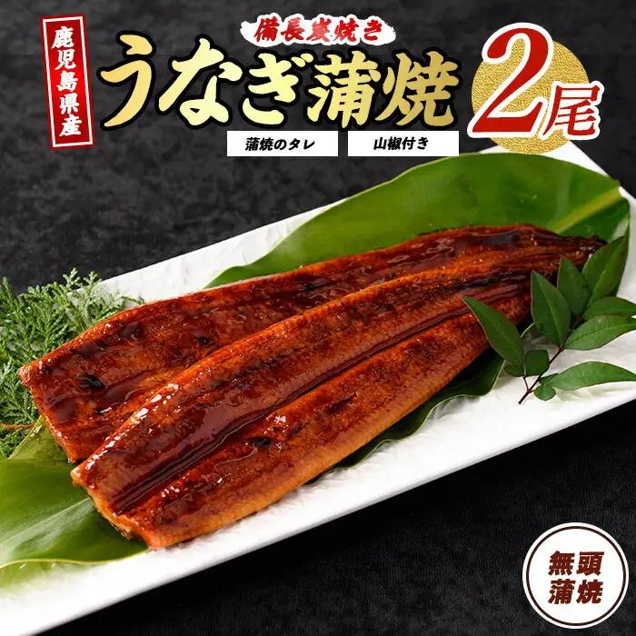 鹿児島県産うなぎ蒲焼 無頭背開き2尾 奈良 IB020-001 うなぎ うなぎ