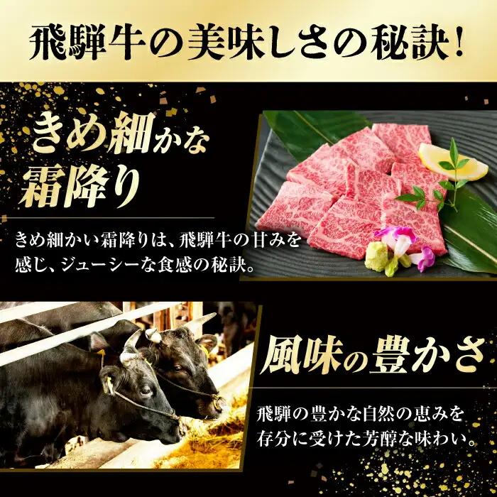 飛騨牛 焼肉用肩ロース 計700g / 浅井商店[AWBJ002] 飛騨牛