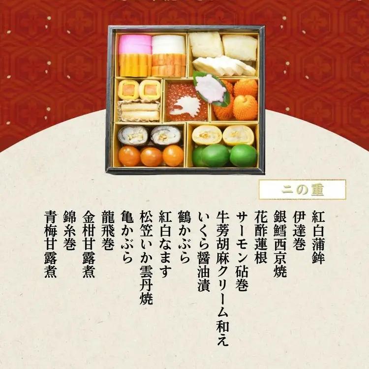 おせち たん熊北店 三段重 生おせち 冷蔵 2027 先行予約 12月31日お届け