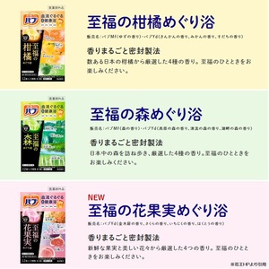 SA2532　花王 めぐりズムとバブ 至福のめぐり浴 詰合せセット