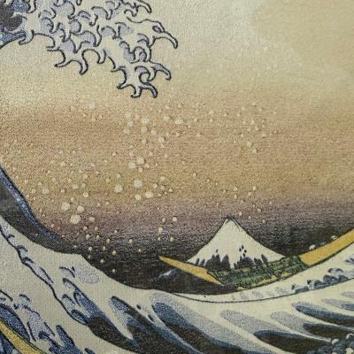 ふるさと納税 与謝野町 写真織絵画(神奈川沖浪裏) シルク100% 大切な人への贈り物にも【京都府与謝野町】 |  | 01