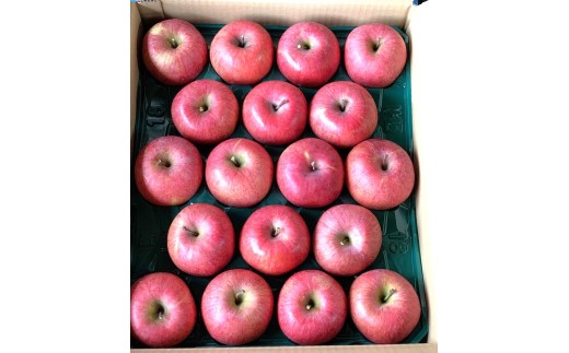 有機肥料栽培　葉とらずサンふじ　上山市産　１０ｋｇ　３６～４０玉　0079-2628