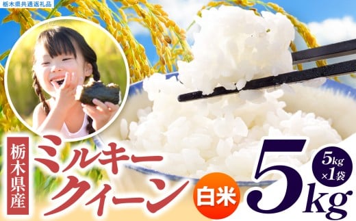 いちご農家さん応援米！ 令和7年度産 白米 約5kg ミルキークイーン | 真岡市産 米 お米 こめ 白米 ご飯 ごはん もちもち ミルキークイーン 限定 ふるさと納税  栃木県 真岡市 送料無料