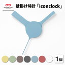 【ふるさと納税】まるで時計アイコンのようなカタチの壁掛け時計『iconclock』 掛け時計 掛時計 のし ギフト インテリア [B-05202]