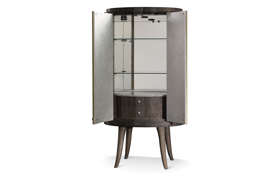 No.1161 Chrysanthemum Cocktail Cabinet Light