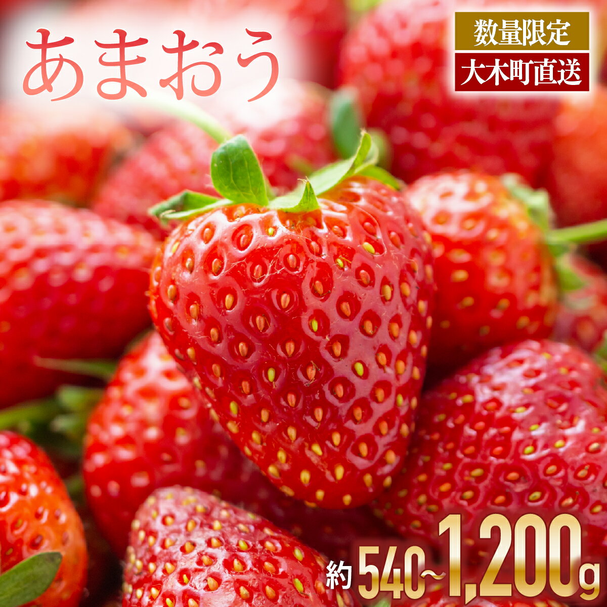 いちご あまおう 先行予約 福岡育ち あまおういちご 合計1080g 約270g×4パック イチゴ 苺【2023年2下旬〜3月順次発送】 おすすめ 福岡県 大木町のあまおうをお試しください