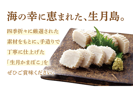 【3回定期便】生月 特選 蒲鉾 7種【舘浦漁業協同組合】[KAA276]/ 長崎 平戸 加工品 蒲鉾 かまぼこ すり身 あご あじ たい いわし 定期便 平戸産蒲鉾 できたて蒲鉾 長崎蒲鉾 ながさき蒲