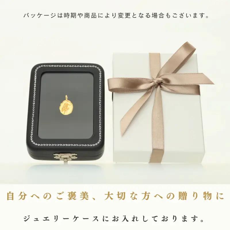 24金　純金　カワセミ　ペンダント　トップ　 GGD-1000-Ｋ24