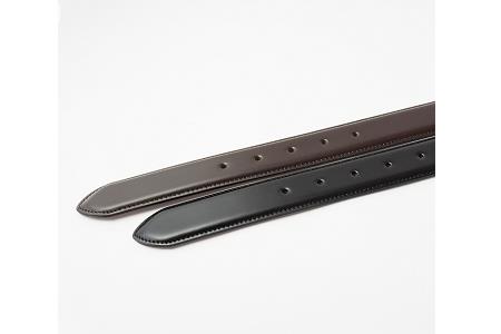 【ベルト】 SOMES ベルト M-01 ラウンド33mm ブラック