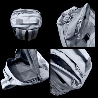 ふるさと納税 牧之原市 背面セキュリティーポケット付き 全天候型 エクスプローラーリュック 28リットル 【グレー】 |  | 02